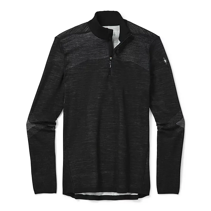 Men's Intraknit Thermal Merino Base Layer 1/4 Zip (960 - Black-White)