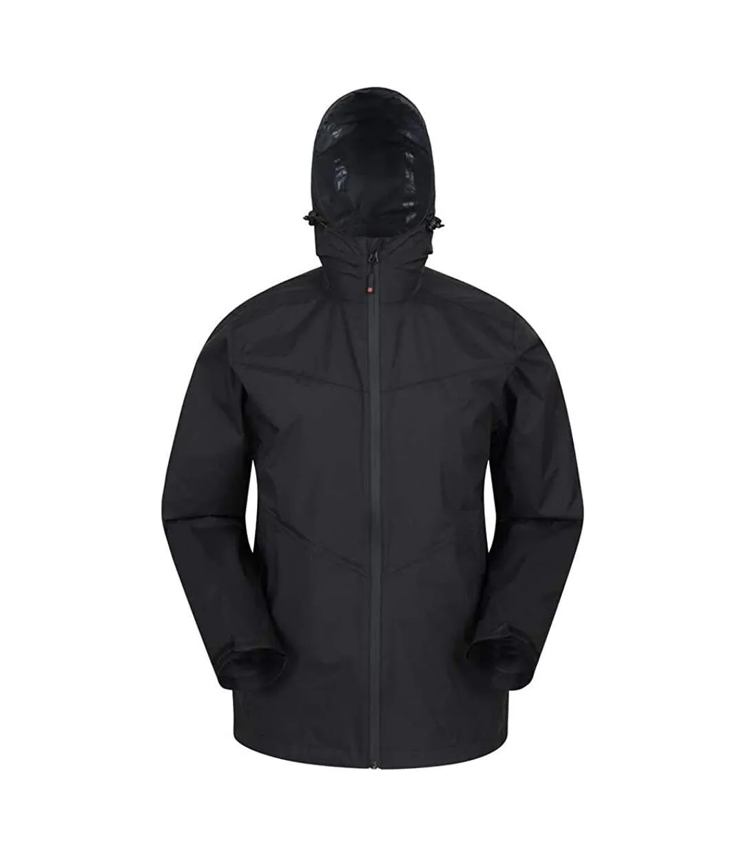 Mens rift extreme 2.5 layer waterproof jacket black Mountain Warehouse