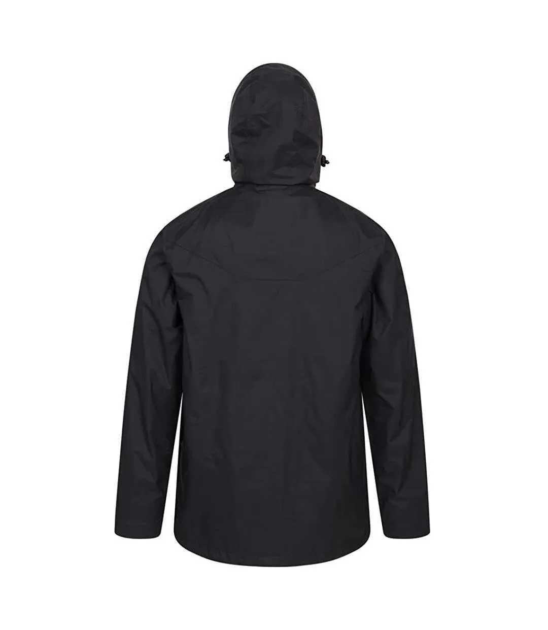 Mens rift extreme 2.5 layer waterproof jacket black Mountain Warehouse