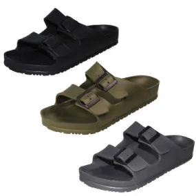 Mens Spot On Light Weight Mule Sandals - A0R063