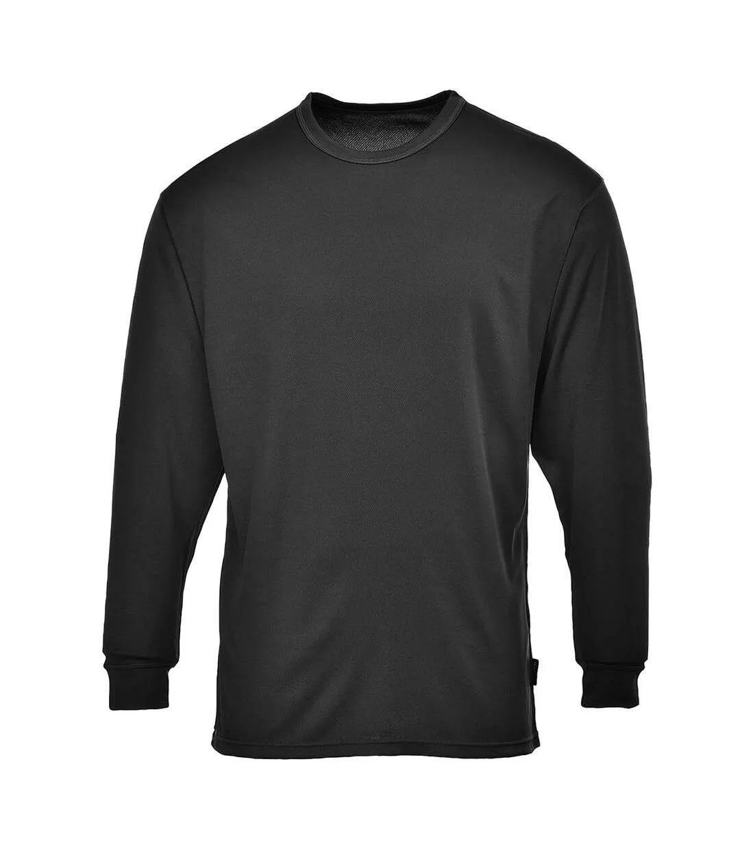 Mens thermal base layer top black Portwest