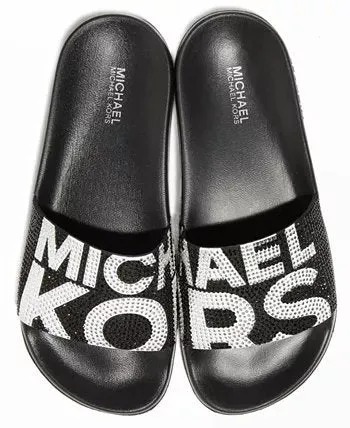 Michael Michael Kors Women's Gilmore Pool Slide Sandals