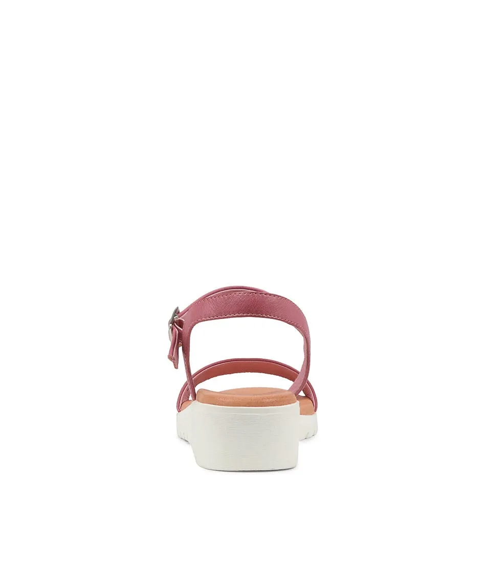 MIDAS Maryanne Pretty Pink Leather Sandals Ws