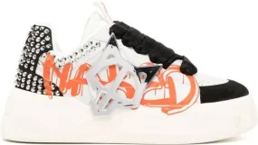 NAKED WOLFE Kosa Graffiti low-top sneakers White