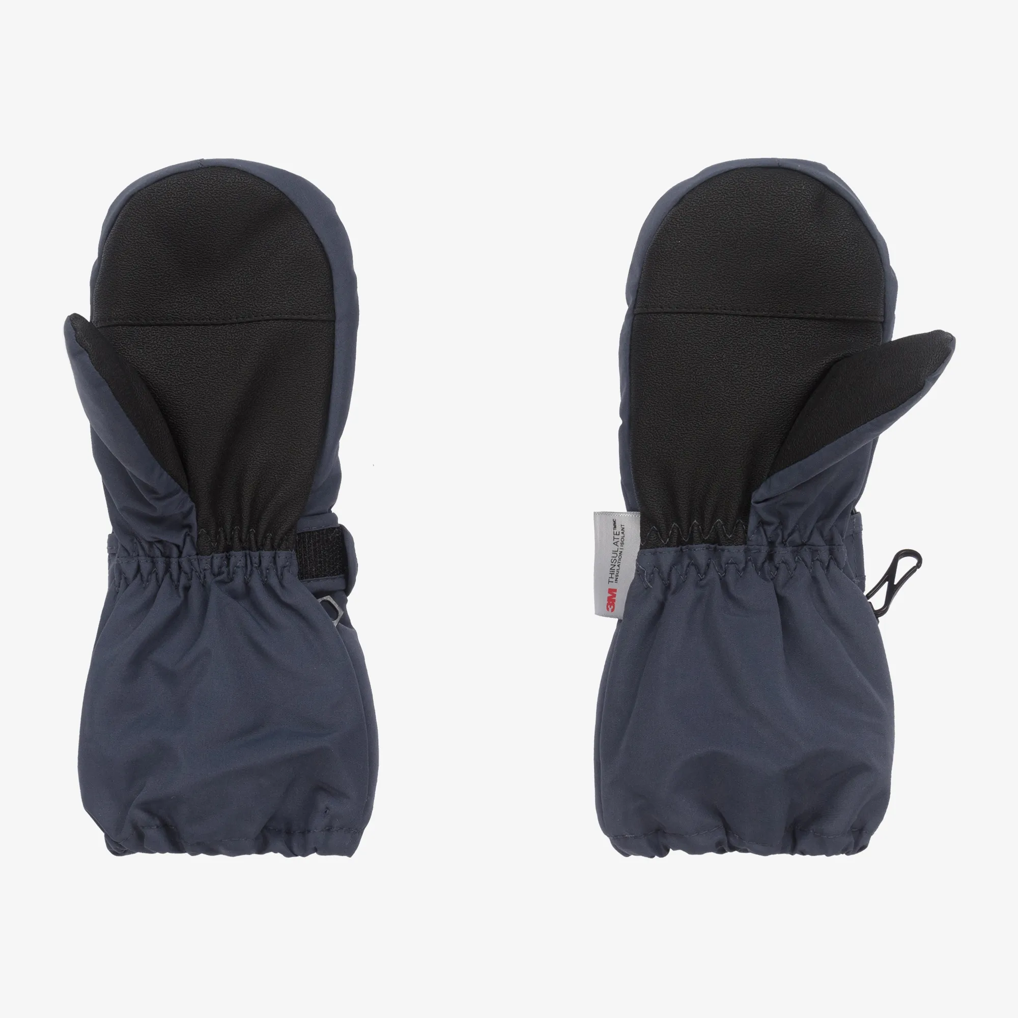 Navy Blue Ski Mittens