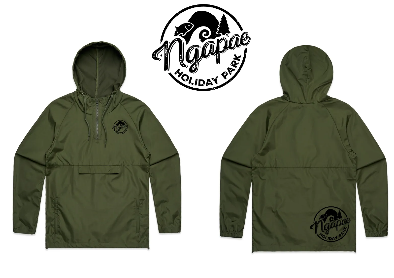 Ngapae Holiday Park Windbreaker