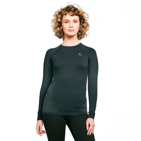 Odlo Women's Performance Warm Long Sleeve Base Layer Top | Ultimate Outdoors