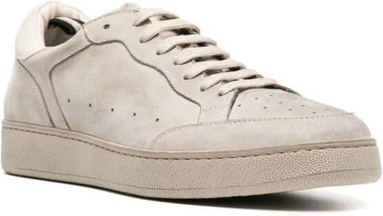 Officine Creative The Answer 005 distressed sneakers Neutrals