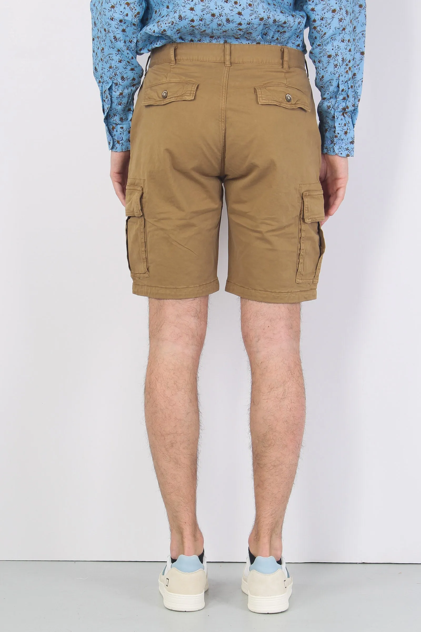 Pantalone Cargo Pulito Camel