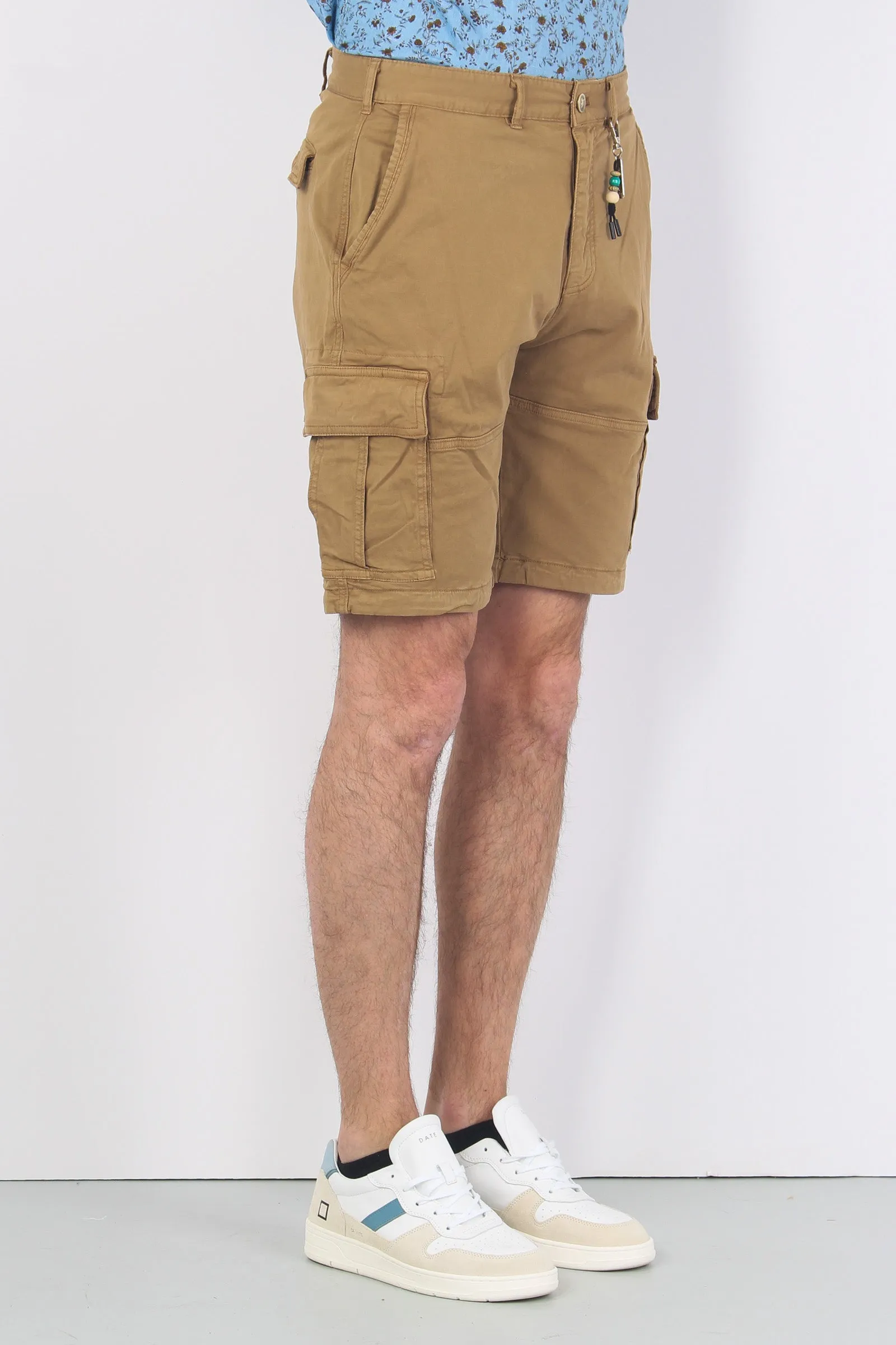 Pantalone Cargo Pulito Camel