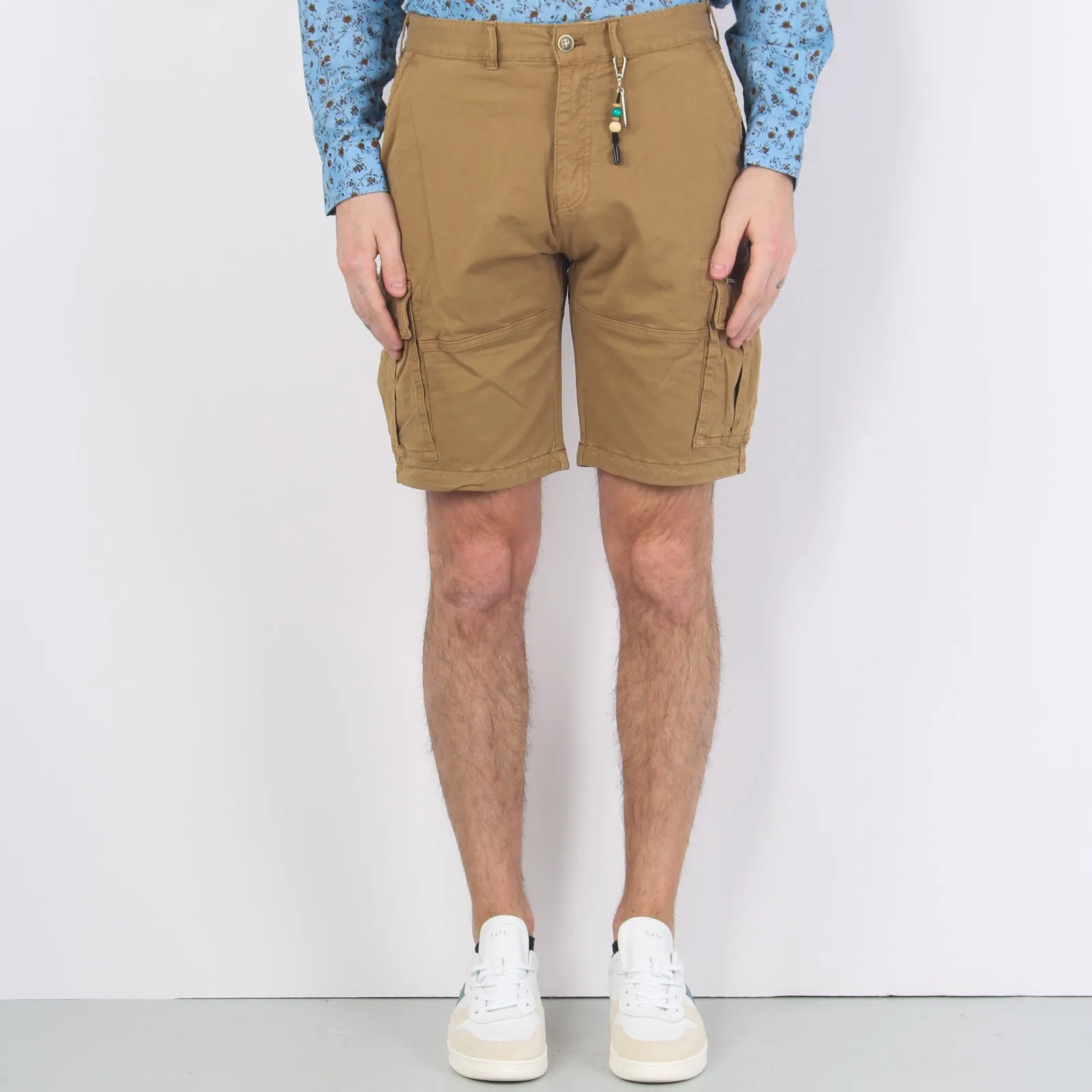 Pantalone Cargo Pulito Camel