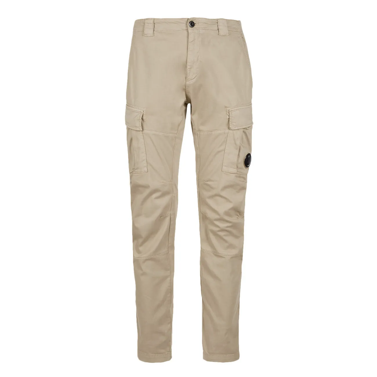 PANTALONE STRETCH SATEEN Uomo Beige