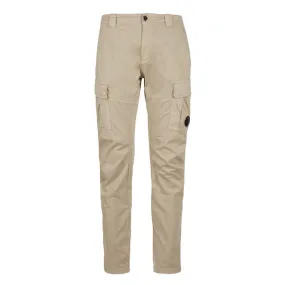 PANTALONE STRETCH SATEEN Uomo Beige