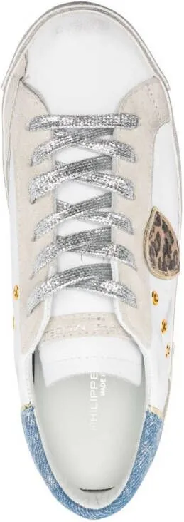 Philippe Model Paris PRSX leather low-top sneakers White