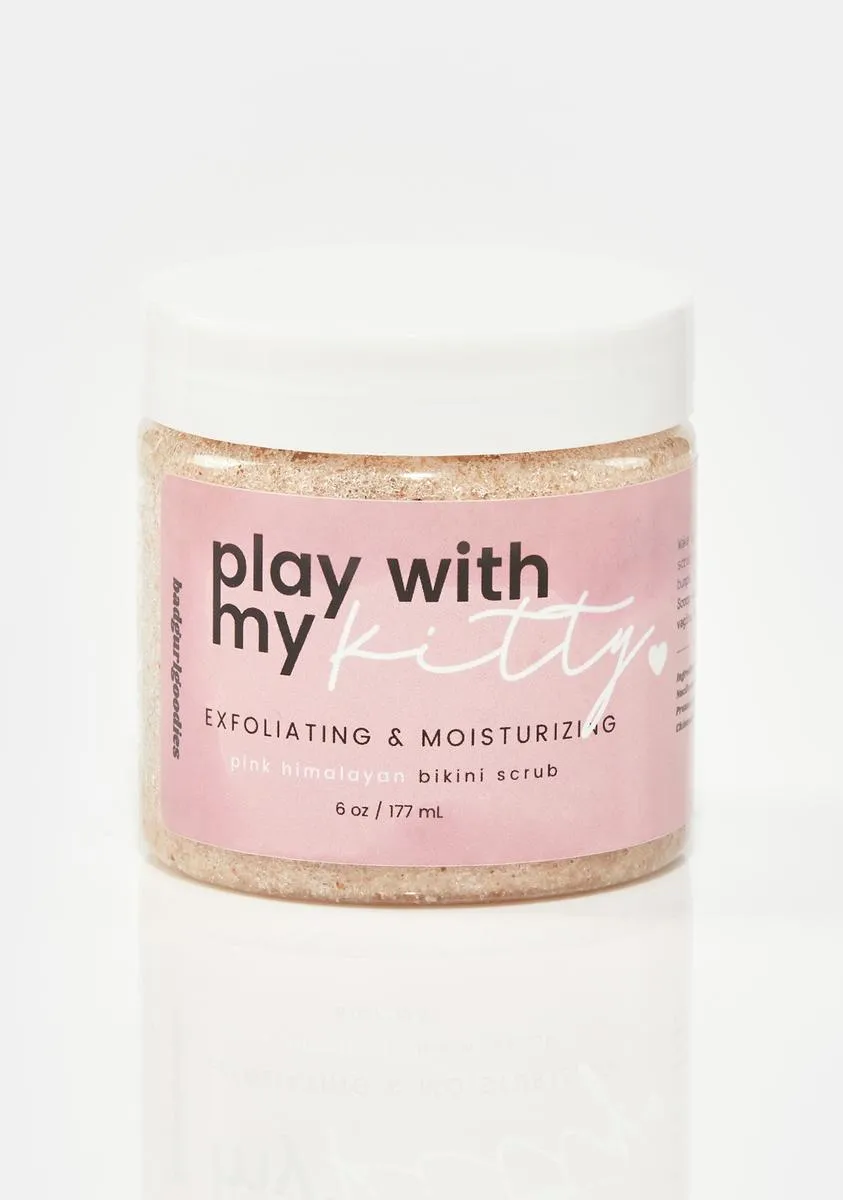 Play With My Kitty Bikini Scrub-