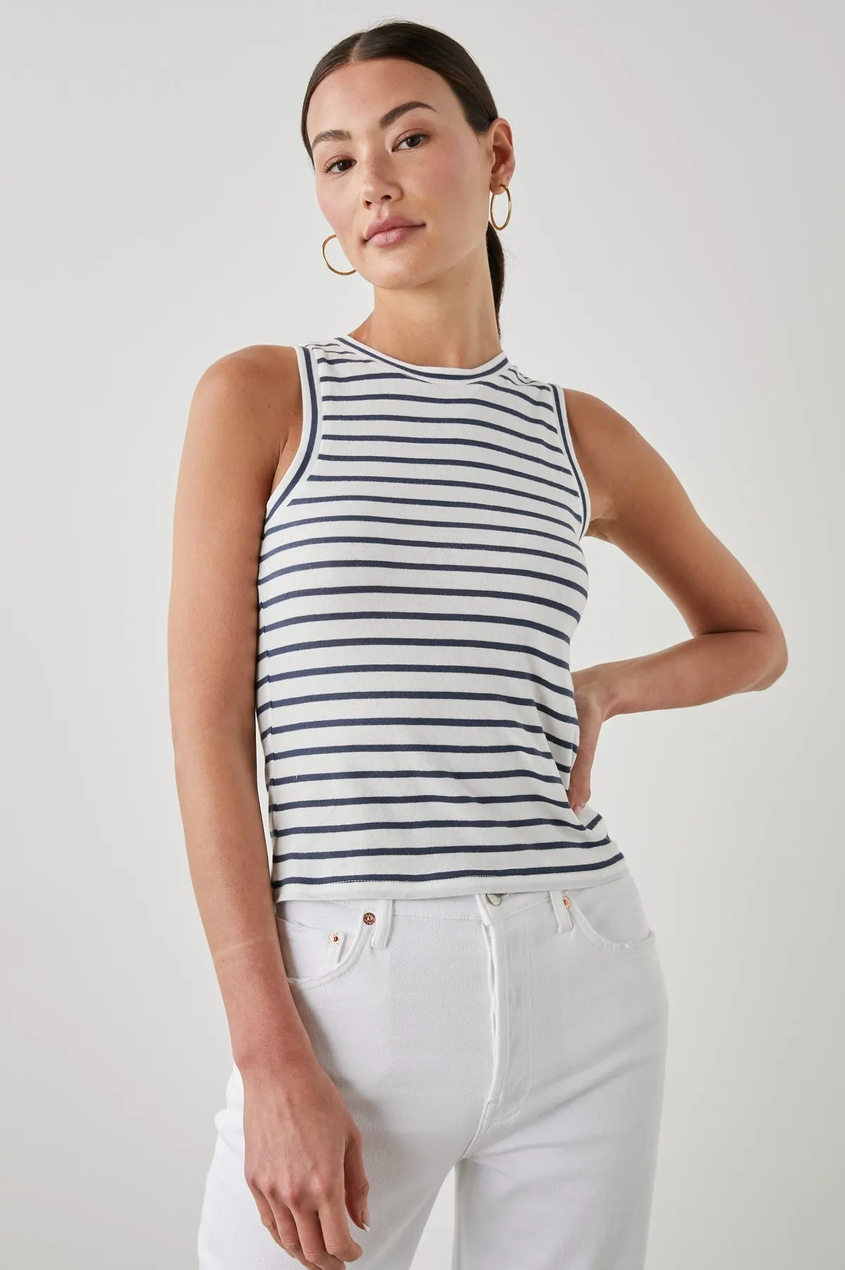 Racer Tank - Sailor Stripe