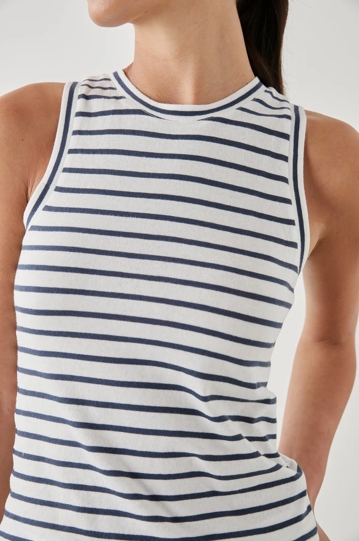 Racer Tank - Sailor Stripe