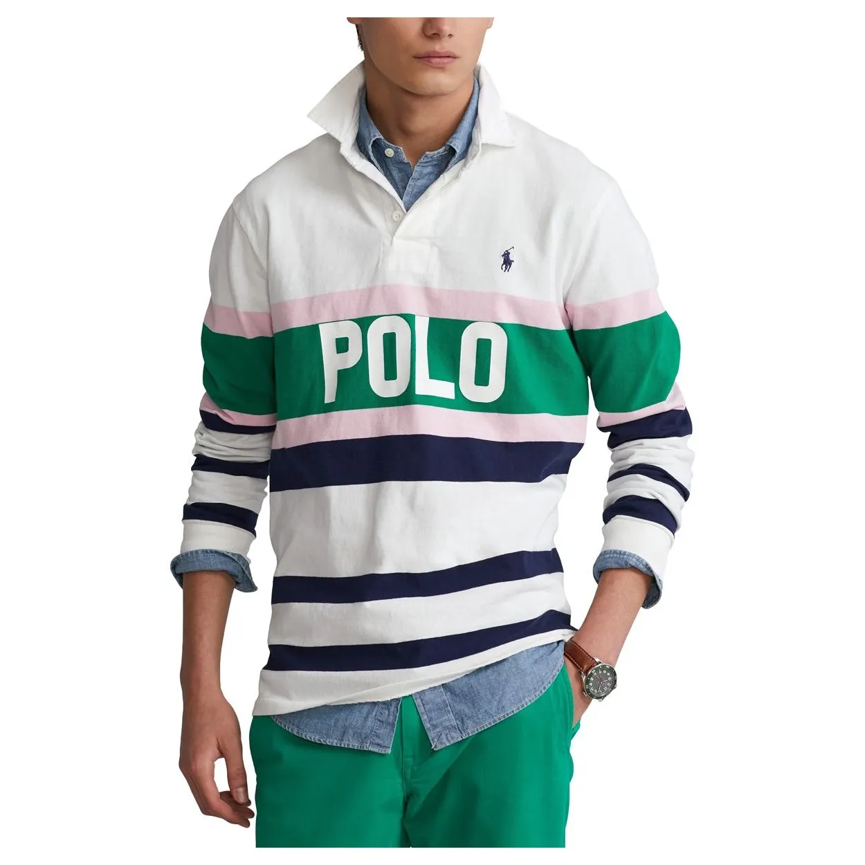 RALPH LAUREN - RUGBY L/S POLO