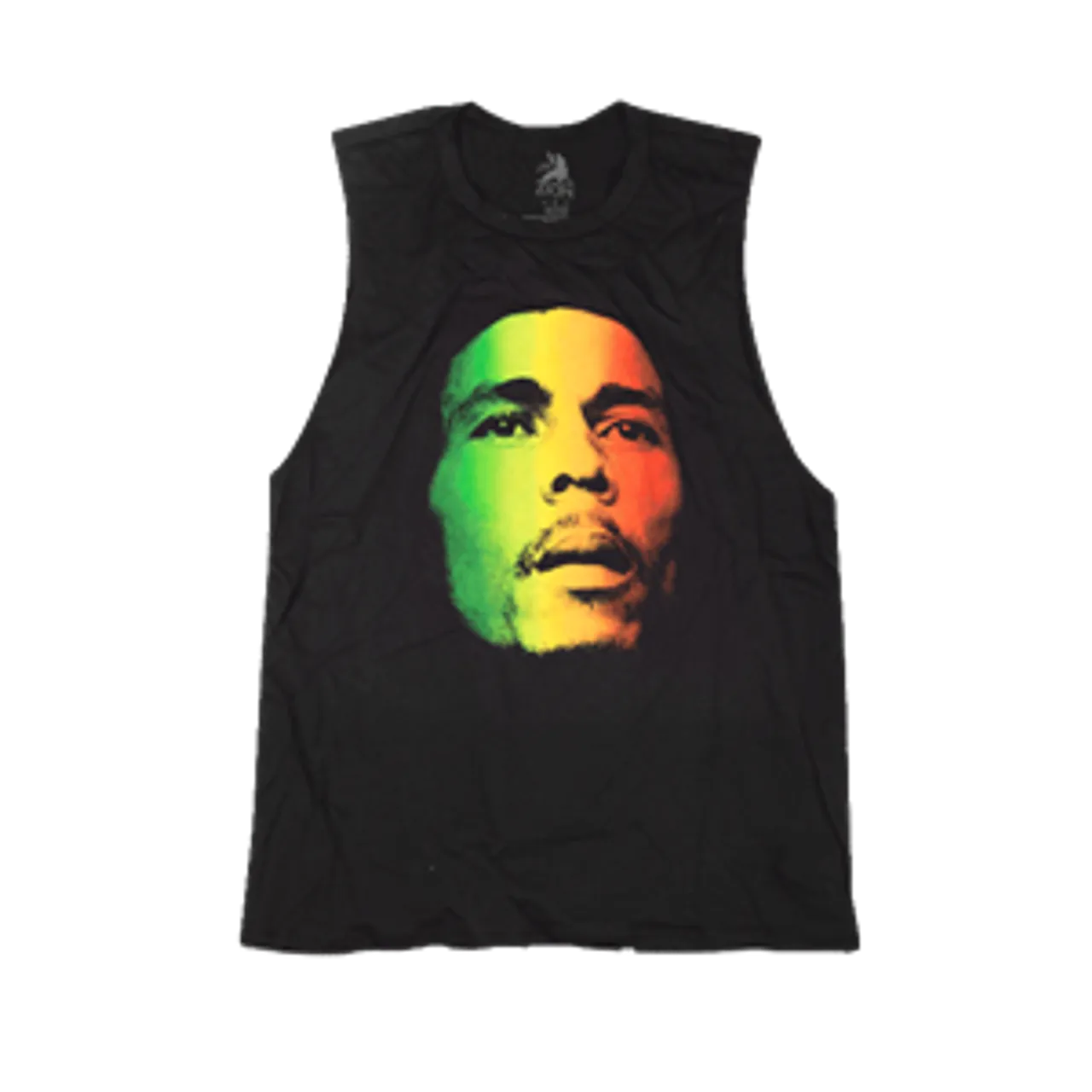 Rasta Face Muscle Tank Top