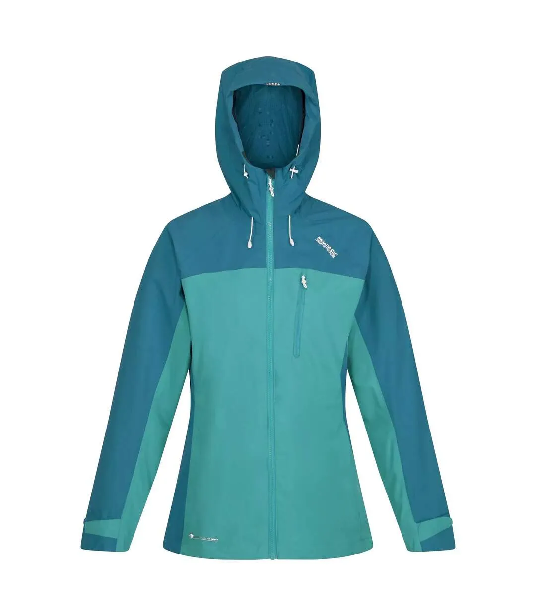 Regatta Womens/Ladies Britedale Waterproof Jacket (Turquoise/Enamel) - UTRG6302