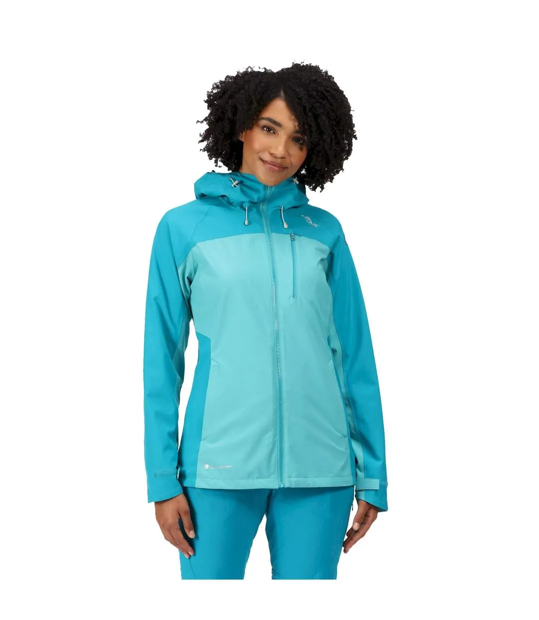 Regatta Womens/Ladies Britedale Waterproof Jacket (Turquoise/Enamel) - UTRG6302