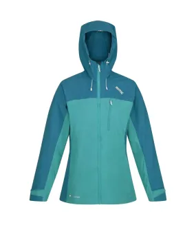 Regatta Womens/Ladies Britedale Waterproof Jacket (Turquoise/Enamel) - UTRG6302