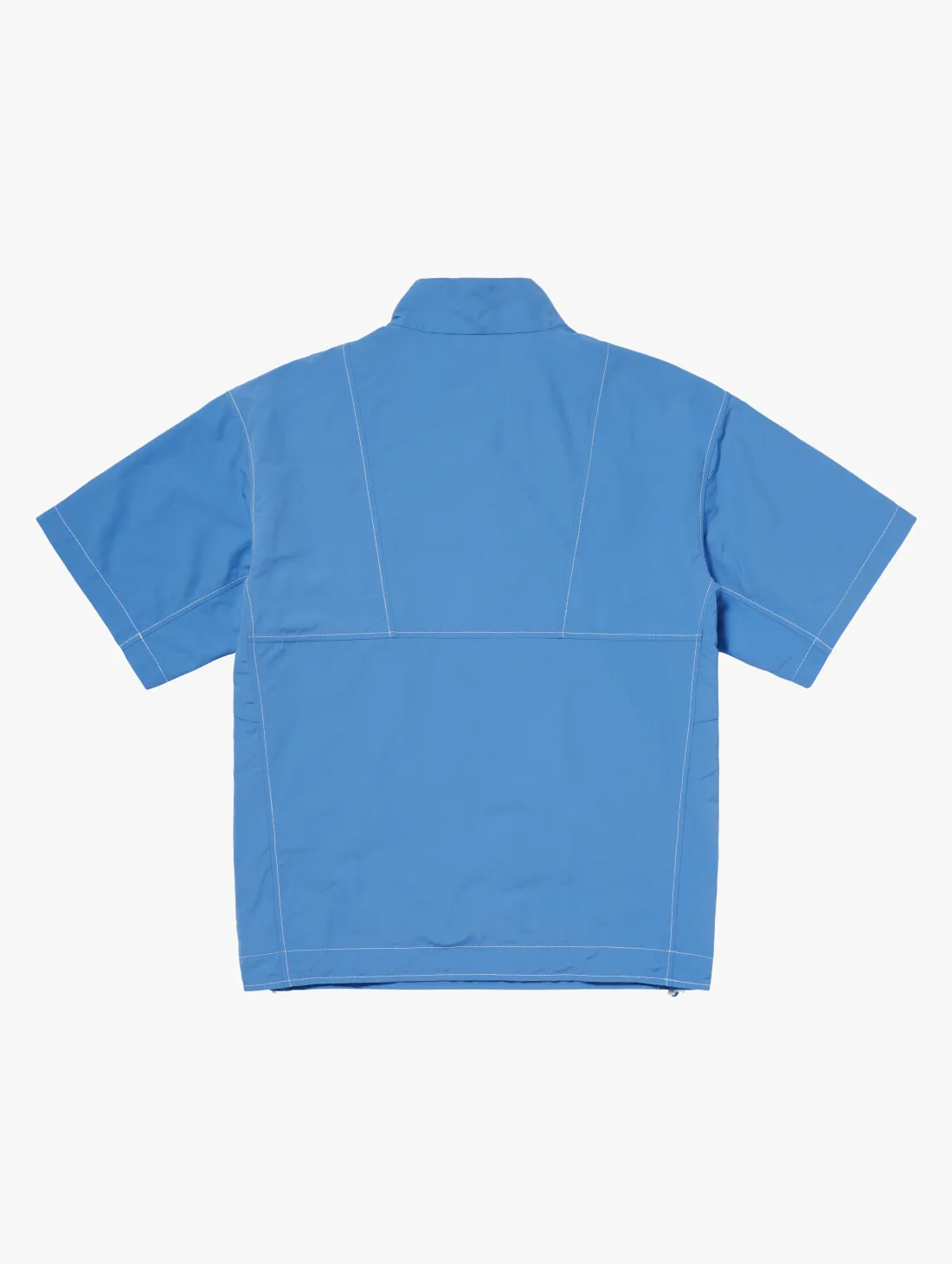 RIPSTOP SHORT SLEEVE ANORAK-BLUE