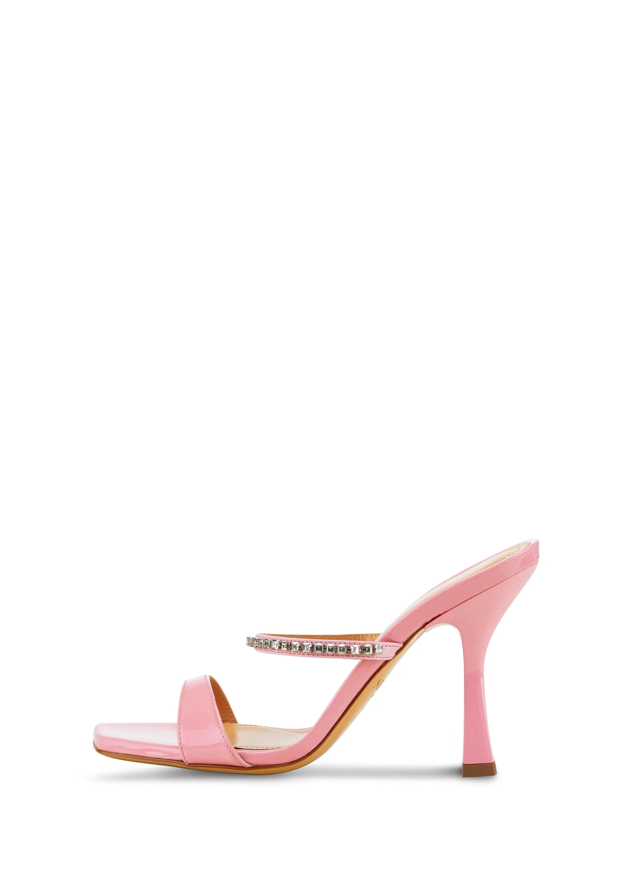 Sandals with gemstones - VEROSIO 95 in Candy Pink