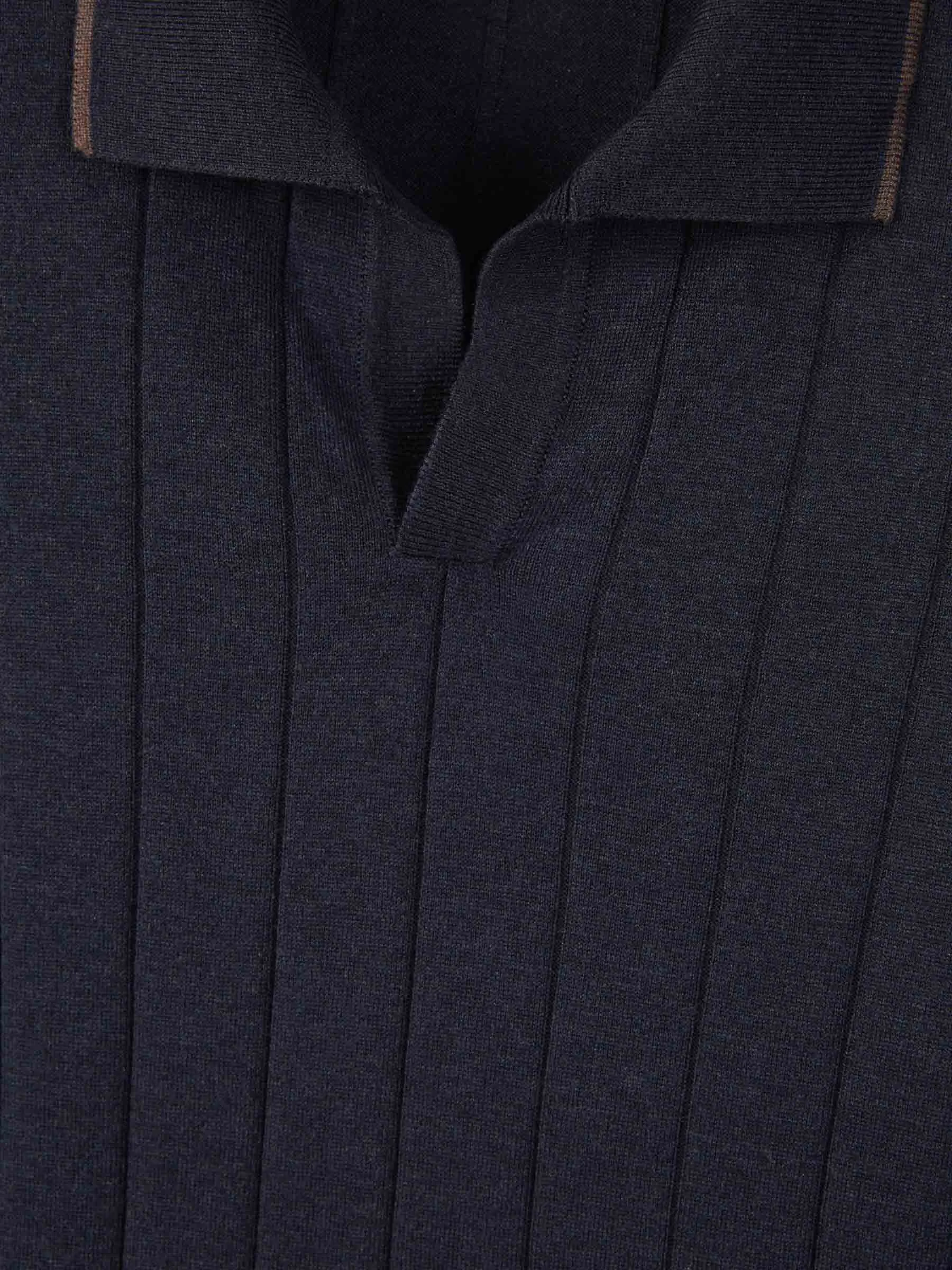 Santa Eulalia Silk Knit Polo 