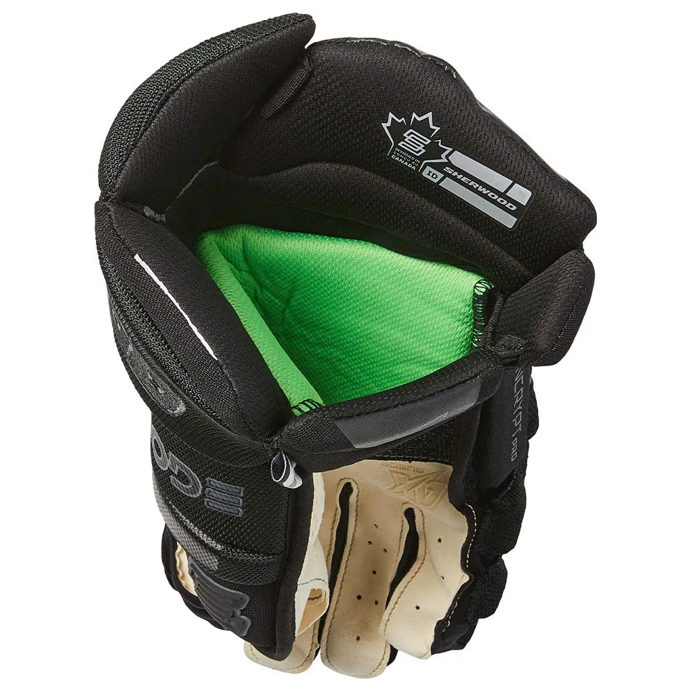 SHERWOOD CODE ENCRYPT PRO SENIOR HOCKEY GLOVES