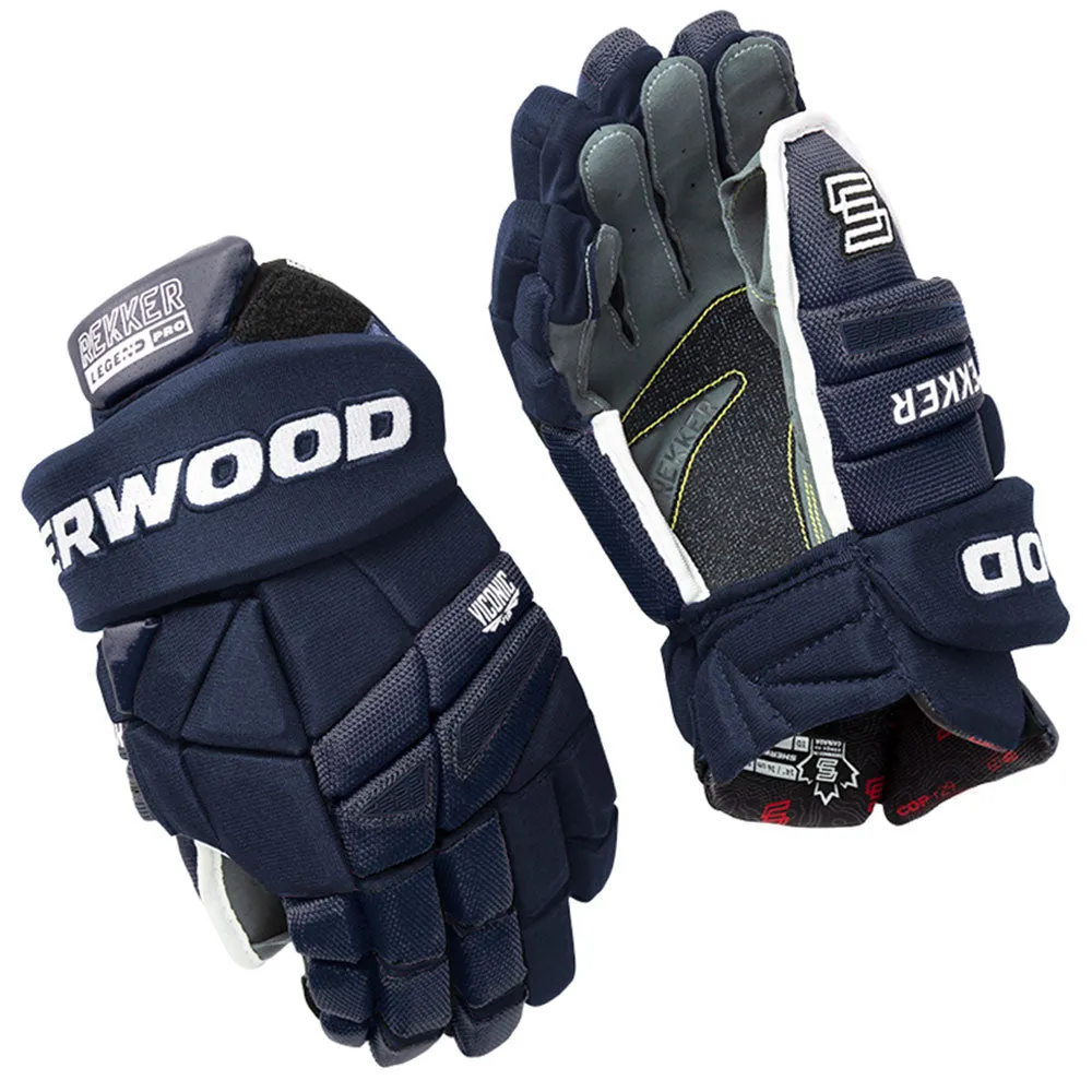 SHERWOOD REKKER LEGEND PRO SENIOR HOCKEY GLOVES