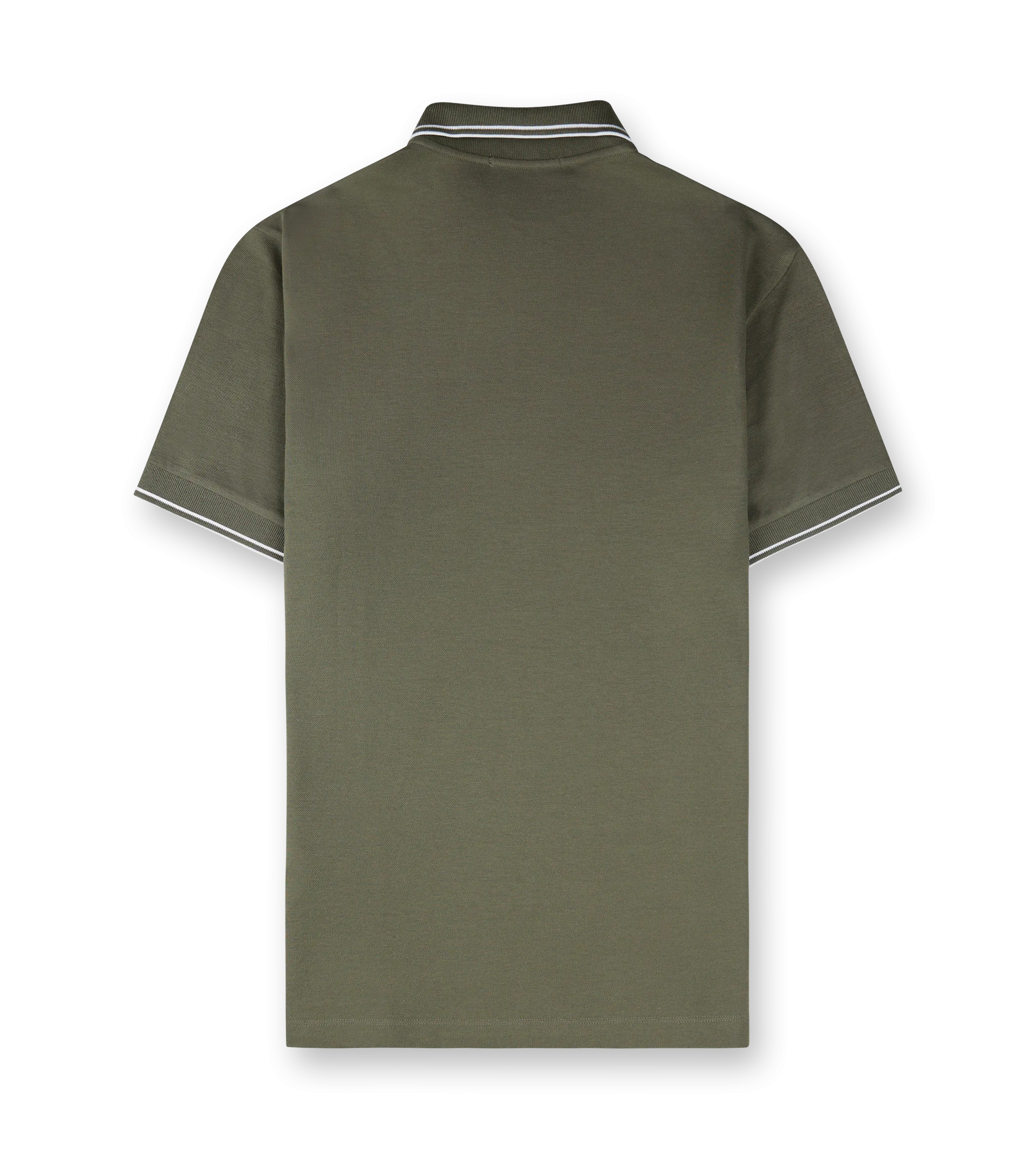 Stone Island    Logo Polo Green