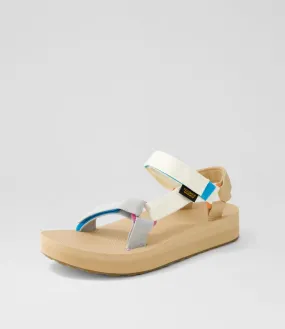 TEVA W Midform Univ Prism Multi Fabric Sandals