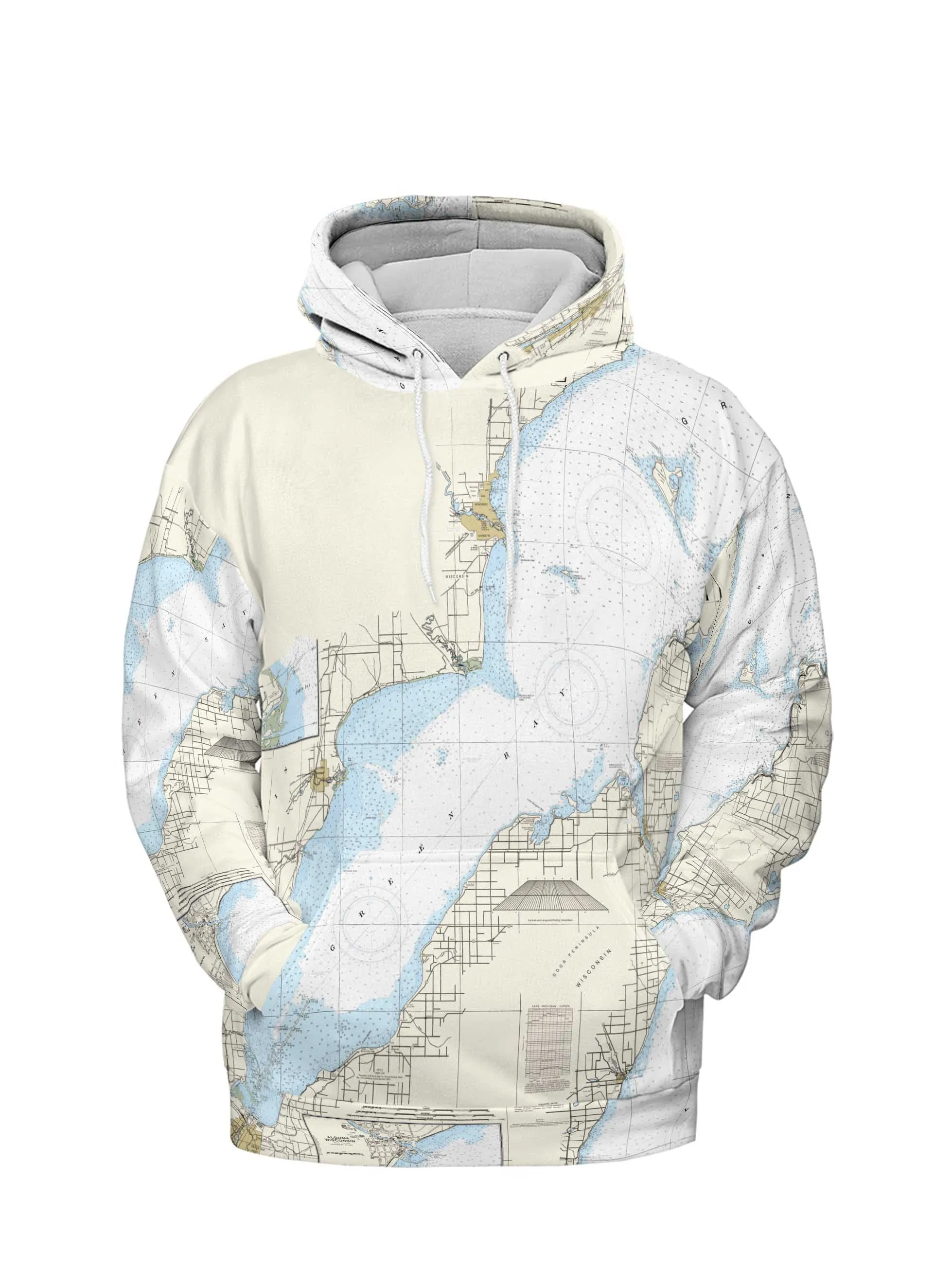 The Green Bay Navigator Lightweight Hoodie Sweatshirt