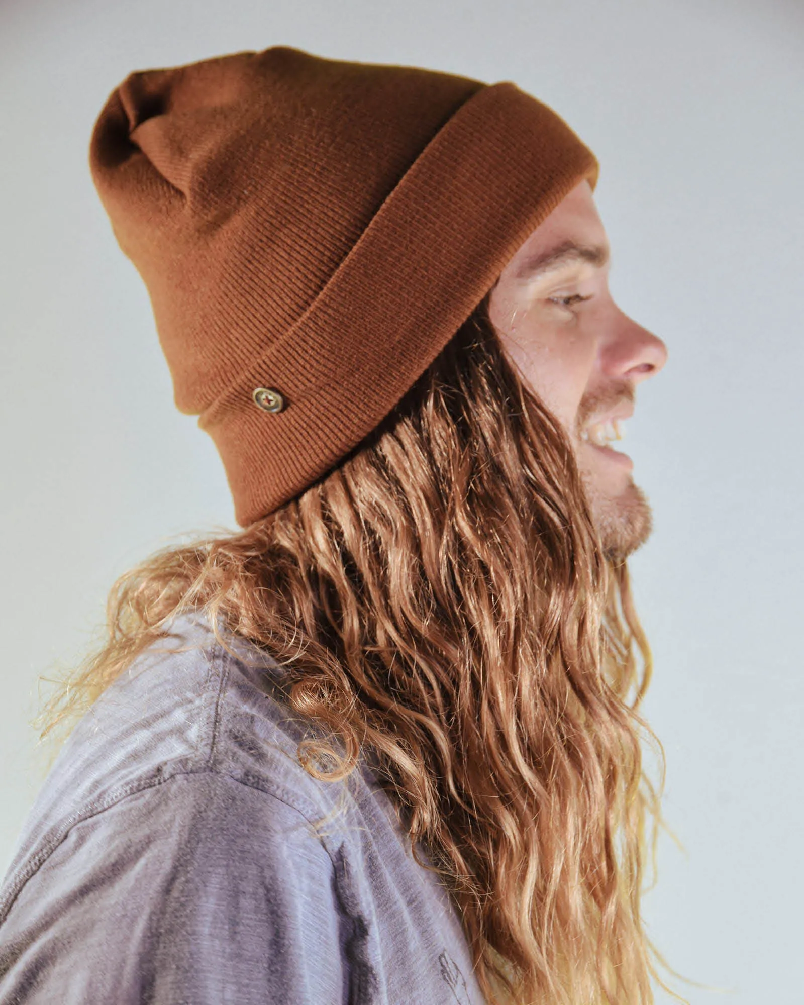 The Lucks  Beanie - Brown