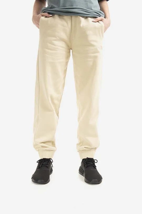 The North Face cotton joggers Oversized Jogger beige color