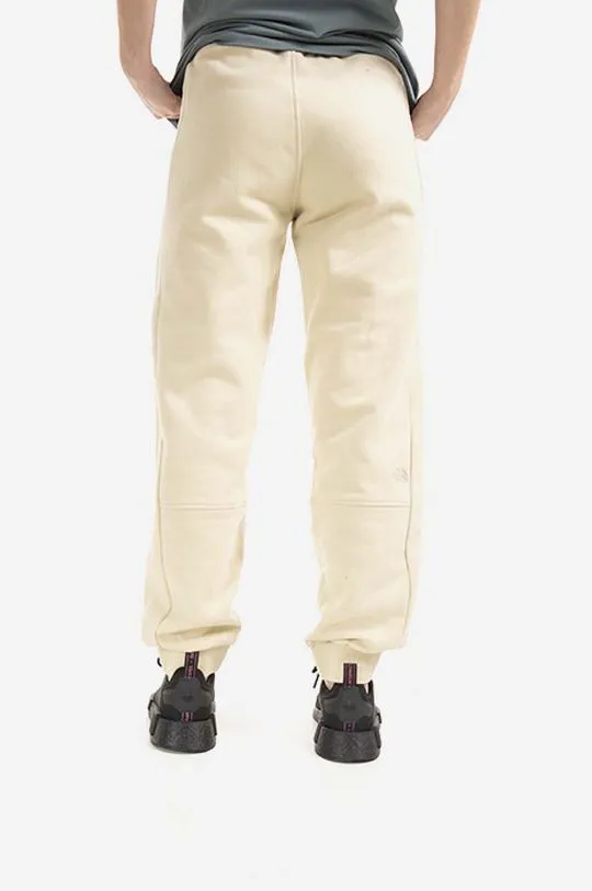 The North Face cotton joggers Oversized Jogger beige color