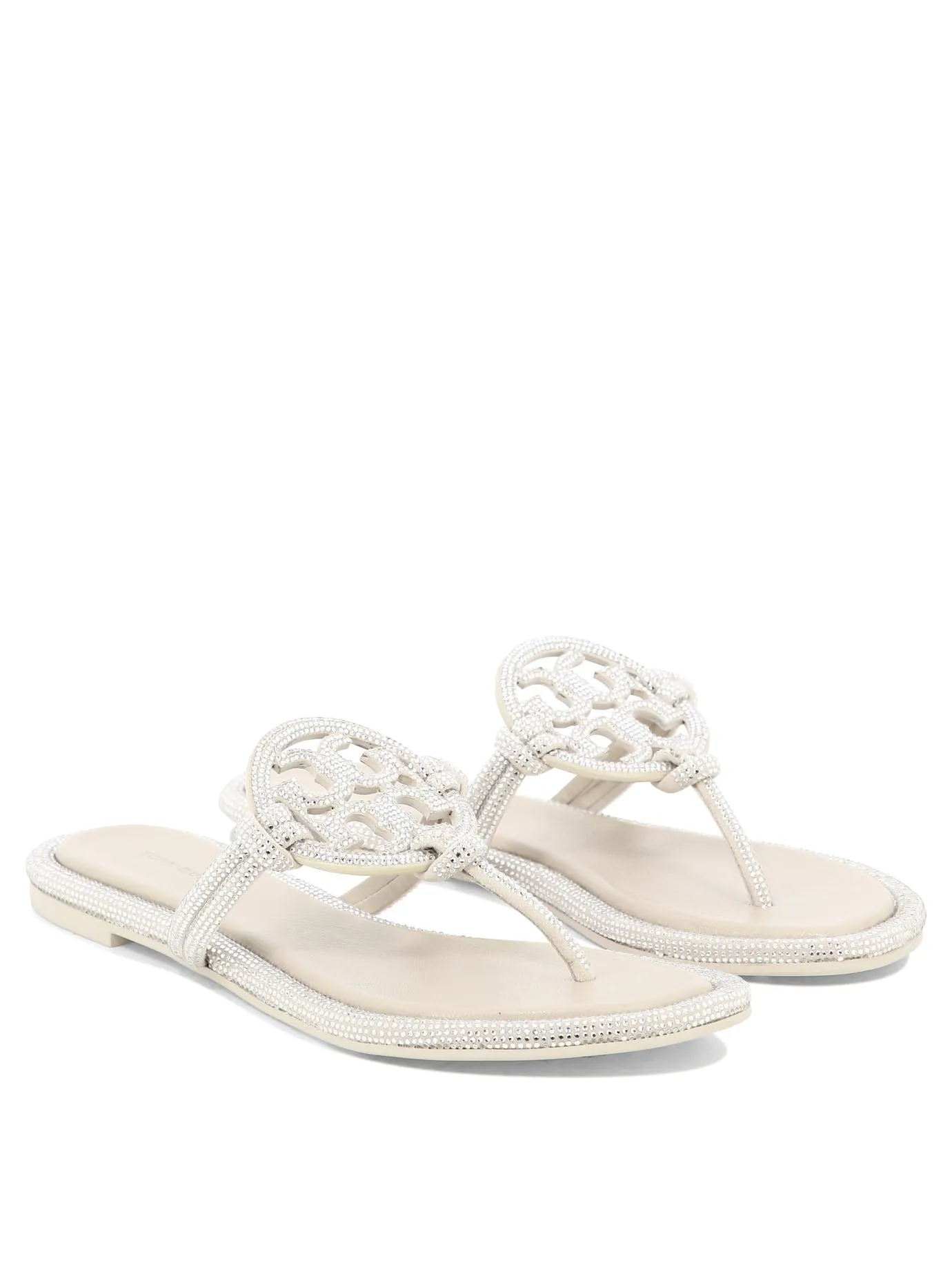 Tory Burch    Tory Burch Miller Knotted Pave Sandals