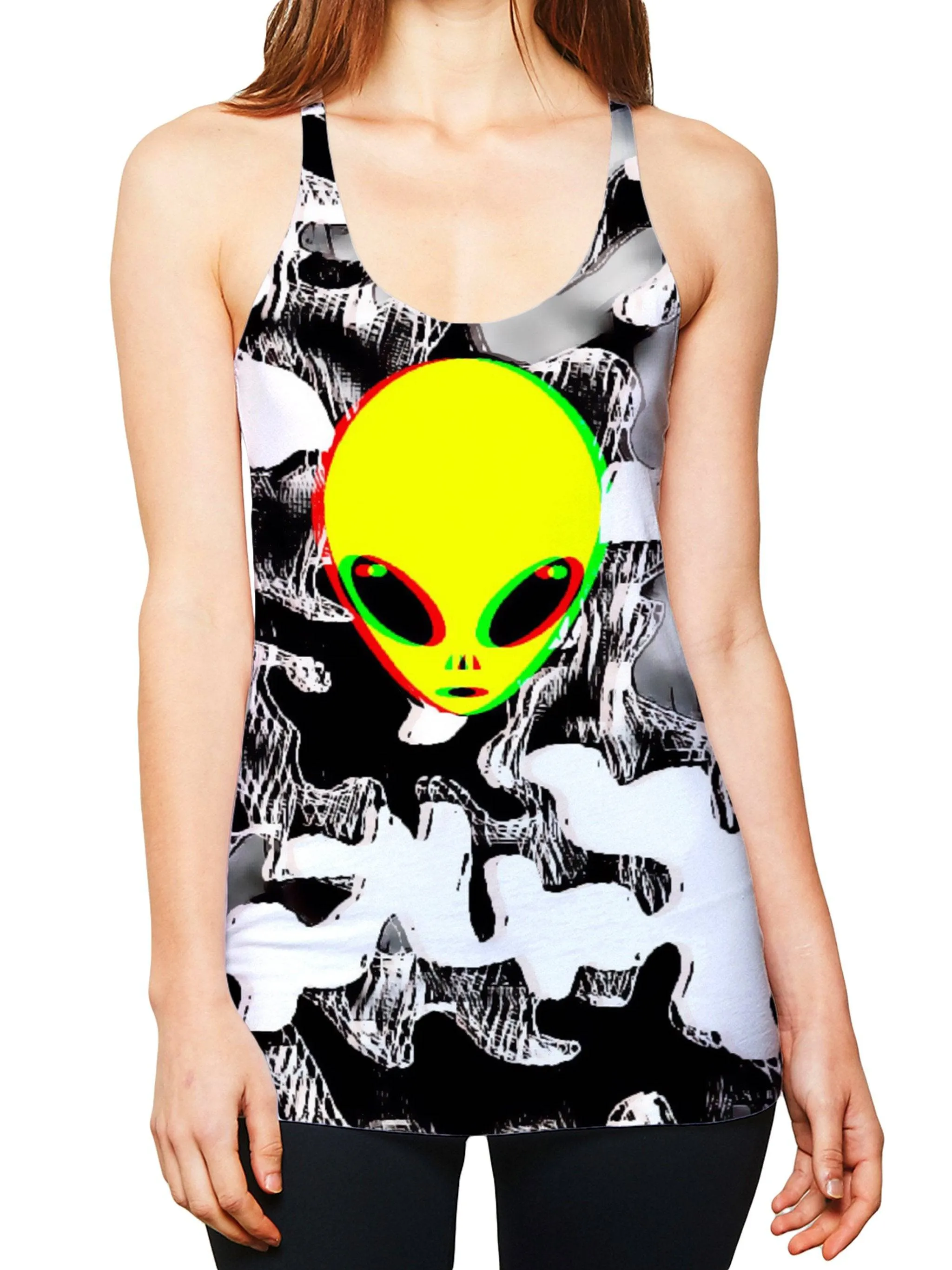 Trippy Alien Women's Tank