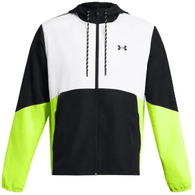 Under Armour Legacy Windbreaker Jacket - Mens - Black/High Vis Yellow