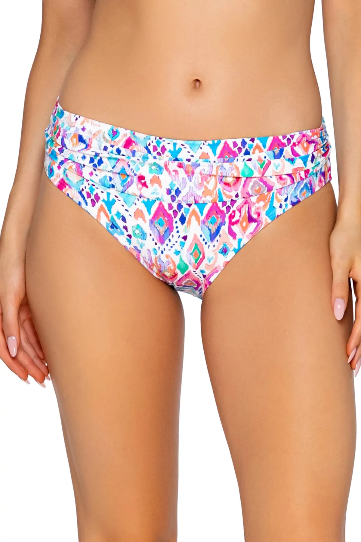 Unforgettable Shirred Banded Bikini Bottom