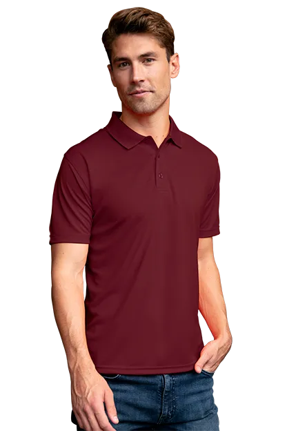 Vansport Omega Solid Mesh Tech Polo