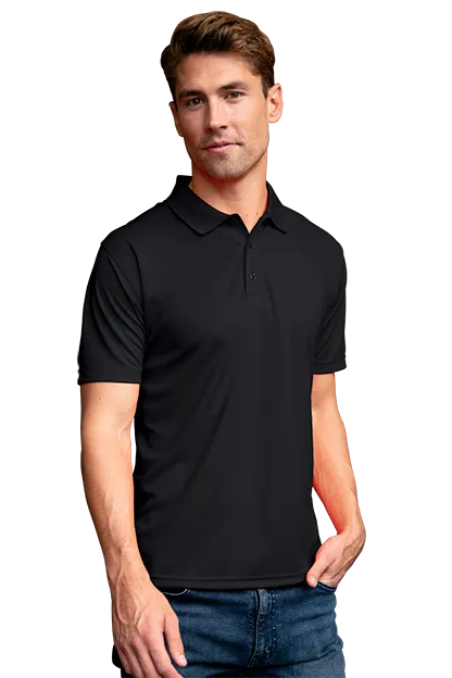 Vansport Omega Solid Mesh Tech Polo