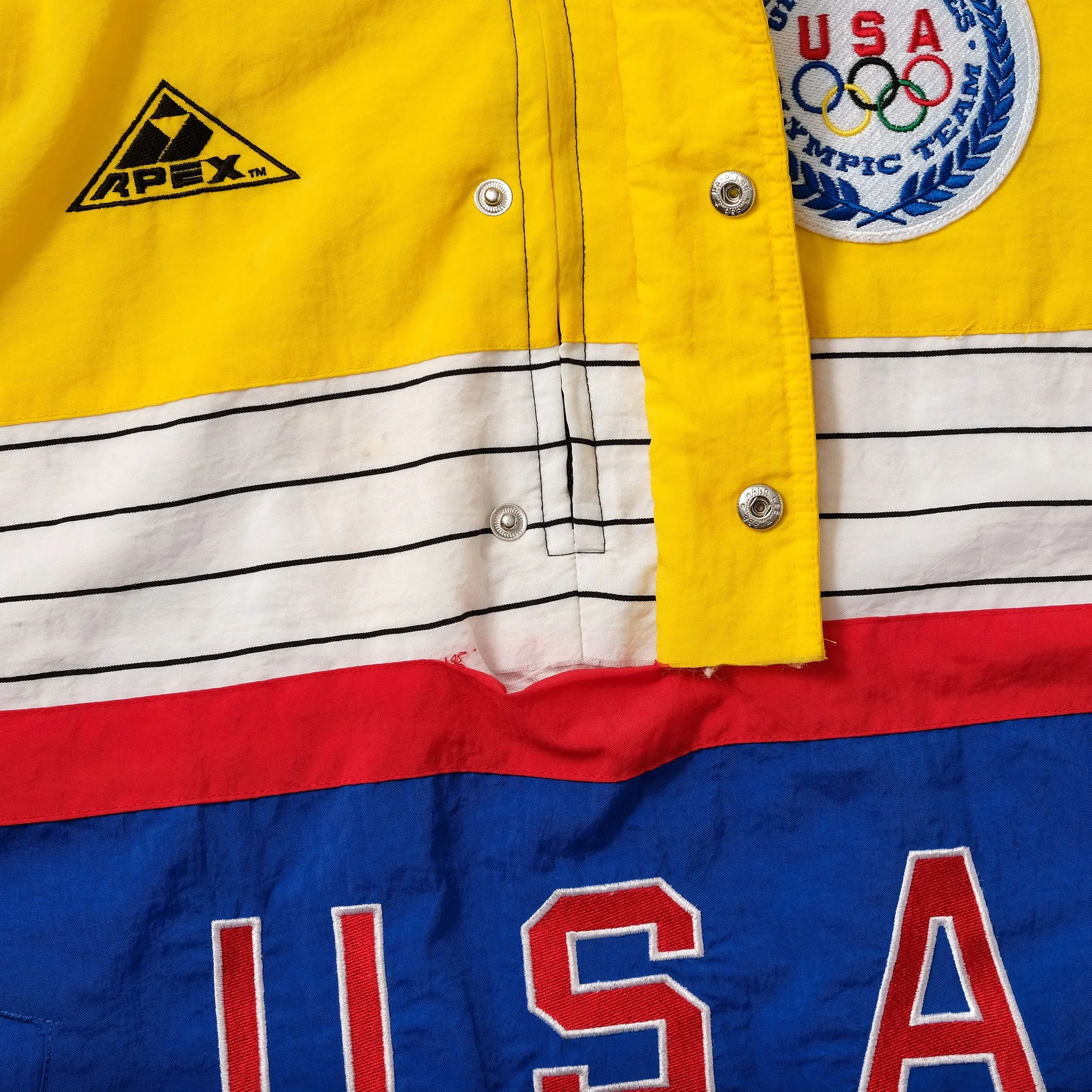 Vintage Olympics USA Windbreaker Small