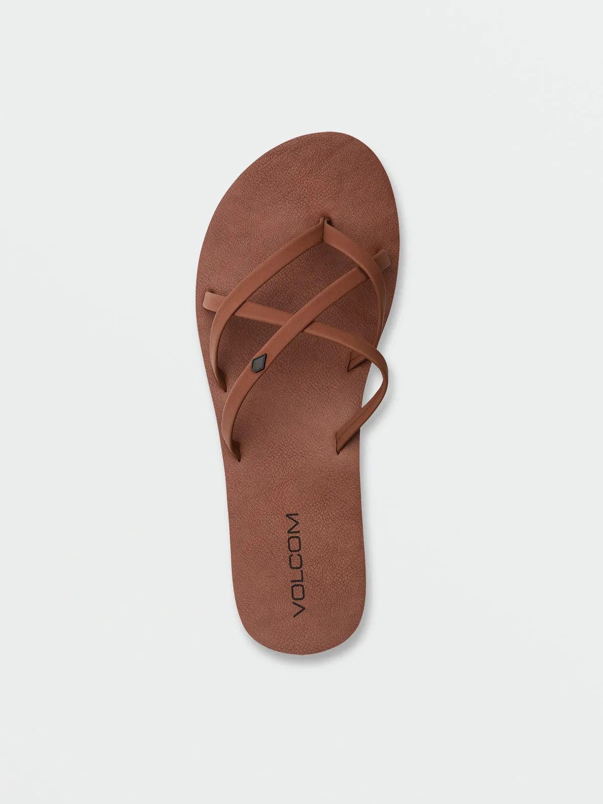 Volcom New School II Women's Sandals - Dark Clay