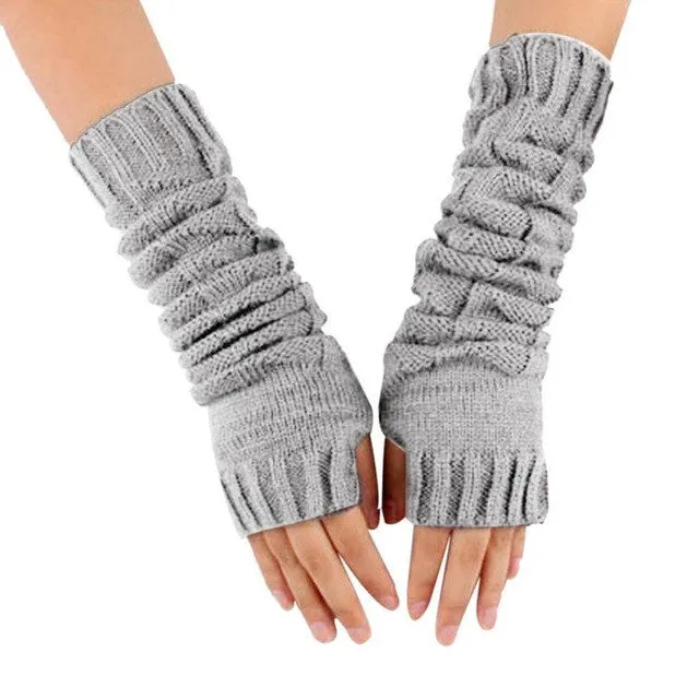 Women's guanti lunghi delle donne Warm  Gloves Mittens long gloves GS