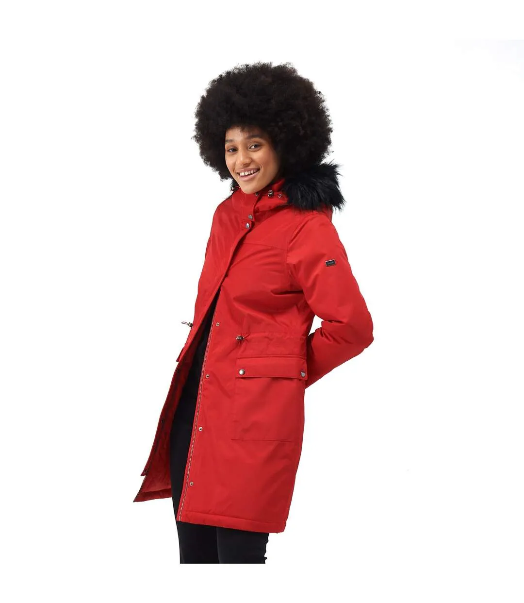 Womens/ladies giovanna fletcher collection lellani waterproof jacket danger red Regatta