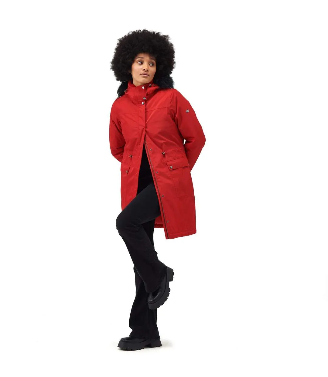 Womens/ladies giovanna fletcher collection lellani waterproof jacket danger red Regatta