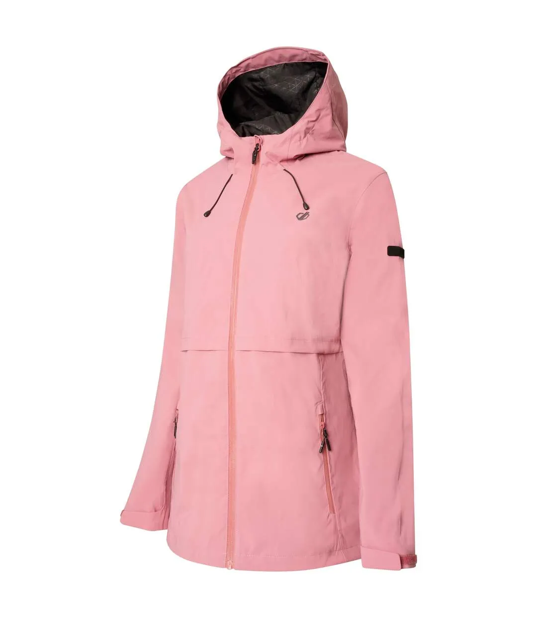 Womens/ladies the laura whitmore edit switch up recycled waterproof jacket mesa rose Dare 2B