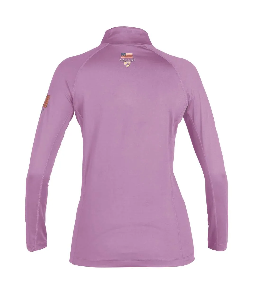 Womens/ladies thermal top mauve Aubrion